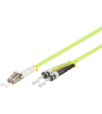 Cable de fibra óptica LC-ST OM5 (optimizado para láser) de 1,5 m