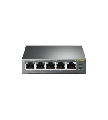 Switch PoE no gestionado TP-Link SG1005 de 5 puertos