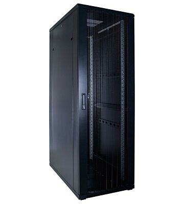Armario para servidores de 37U con puerta perforada de 600x1000x1800 mm (ancho x profundidad x alto)