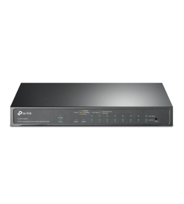 Switch inteligente PoE gestionado TP-Link de 10 puertos (modelo 1210)