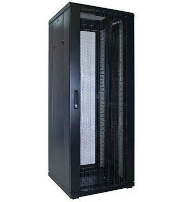 Armario para servidores de 32U con puerta perforada de 600x600x1600 mm (ancho x profundidad x alto)