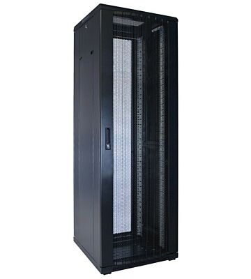Armario para servidores de 37U con puerta perforada de 600x600x1800 mm (ancho x profundidad x alto)