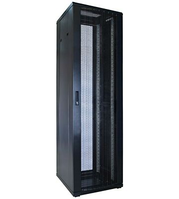 Armario para servidores de 42U con puerta perforada de 600x600x2000 mm (ancho x profundidad x alto)