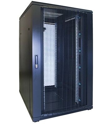 Armario para servidores de 27U con puerta perforada de 800x1000x1400 mm (ancho x profundidad x alto)