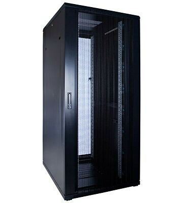 Armario para servidores de 37U con puerta perforada de 800x1000x1800 mm (ancho x profundidad x alto)