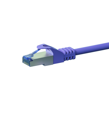 Cable de conexión CAT6a S/FTP (PIMF) de 2 m, color morado
