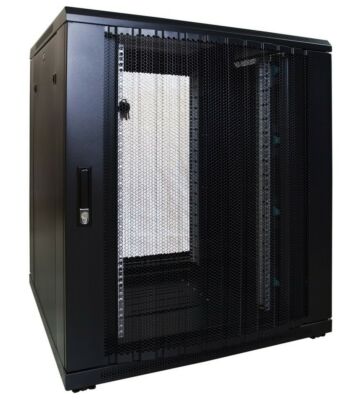 Armario para servidores de 18U con puerta perforada de 800x800x1000 mm (ancho x profundidad x alto)