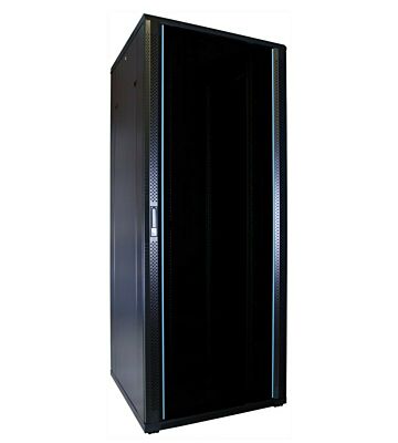 Armario para servidores de 42U con puerta de cristal de 800x800x2000 mm (ancho x profundidad x alto)