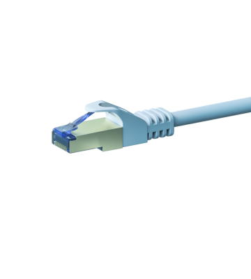Cable de conexión CAT6a S/FTP (PIMF) de 1 m, color blanco