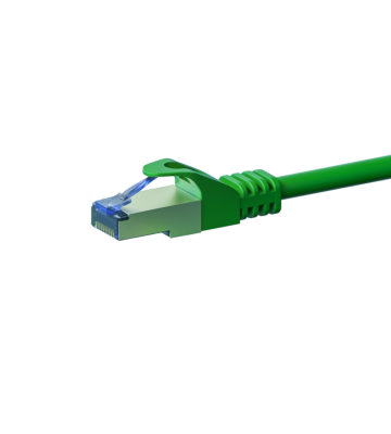 Cable de conexión CAT6a S/FTP (PIMF) de 3 m, color verde