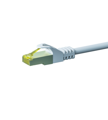 Cable de conexión Cat7 S/FTP (PIMF) de 1,50 m, color blanco
