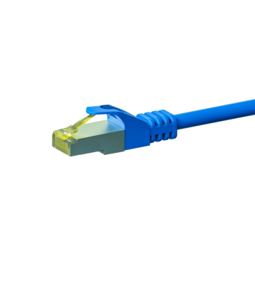 Cable de conexión Cat7 S/FTP (PIMF) de 3 m, color azul