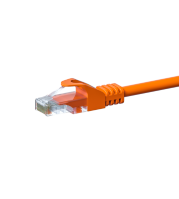 Cable de conexión UTP CAT5e de 0,50 m, color naranja - CCA