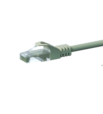 Cable de conexión UTP CAT6 de 0,50 m, gris - CCA