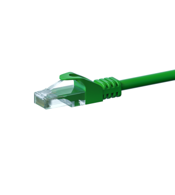 Cable de conexión UTP CAT6 de 3 m, color verde - CCA