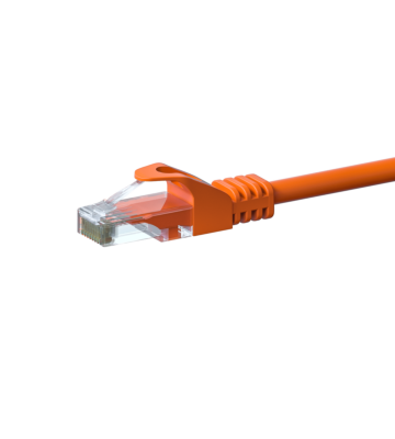 Cable de conexión UTP CAT6 de 15 m, color naranja - CCA