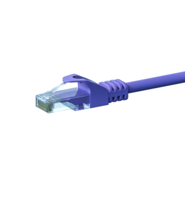 Cable de conexión UTP CAT6 de 10 m, color morado - CCA