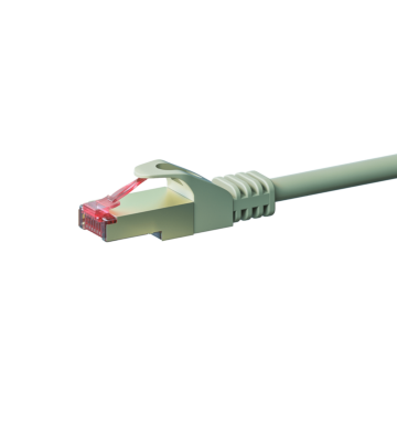 Cable de conexión CAT6 S/FTP (PIMF) de 30 m, color gris 