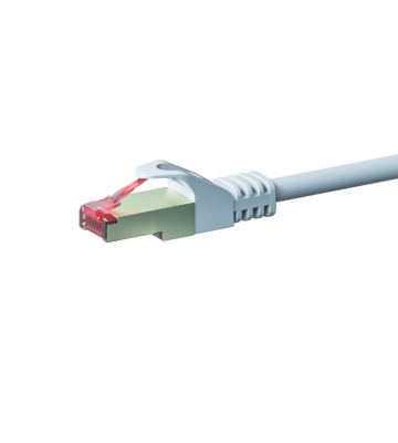 Cable de conexión CAT6 S/FTP (PIMF) de 15 m, color blanco 