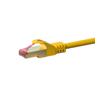 Cable de conexión CAT6 S/FTP (PIMF) de 7,50 m, color amarillo 