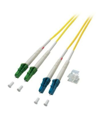 Cable de fibra óptica dúplex OS2 LC/APC-LC de 10 m