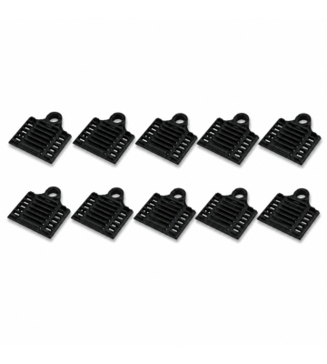 Soporte para soldadura por contracción negro - 10 piezas