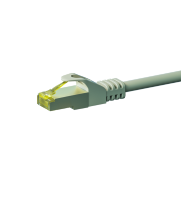 Cable de conexión Cat7 S/FTP (PIMF) de 5 m, color gris.