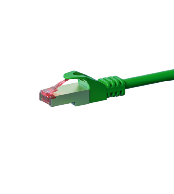 Cable de conexión CAT6 S/FTP (PIMF) de 2 m, color verde