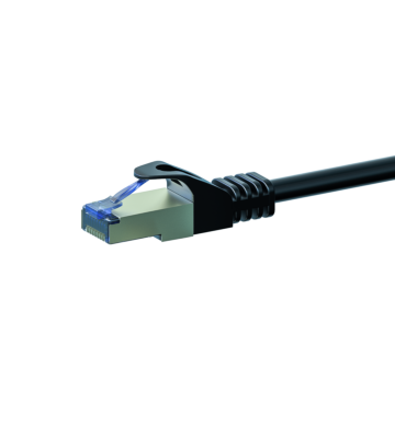 Cable de conexión CAT6a S/FTP (PIMF) de 2 m, color negro