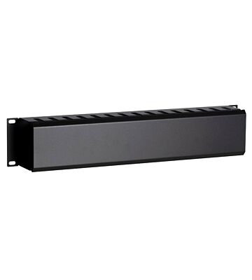 Canaleta para cables de 19 pulgadas con placa de cubierta 2U