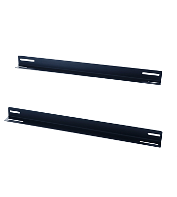 Pack de 2 perfiles en L aptos para armarios de servidores de 600 mm de profundidad.
