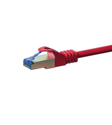 Cable de conexión CAT6a S/FTP (PIMF) de 2 m, color rojo