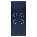 Paquete de ventiladores con 4 ventiladores y termostato adecuado para armarios de servidores de pie con una profundidad de 1200 mm