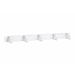 Soporte metálico para cables de 19 pulgadas (1U) - blanco