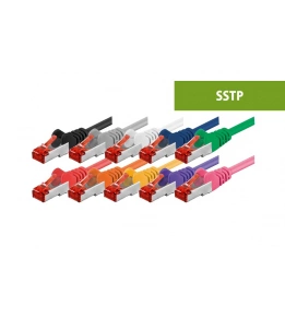 Cables de conexión Cat6 S/FTP - 100% cobre