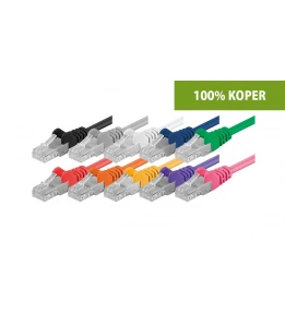 Cables de conexión Cat6a UTP - 100% cobre