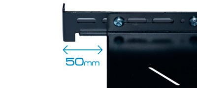 Ajustable en 50 mm